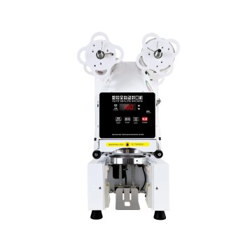 High-Speed Automatic Factory Sales Sealing Machine for Bubble Tea Cups: Seals Plastic and Paper Cups