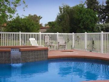 Attractive Welded Wire Pool Fence