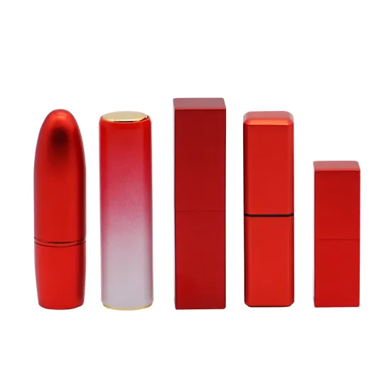 Red Series Various Aluminum Lipstick Tube