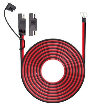 SAE Battery Connector: SAE to Ring Terminal Harness with 20ft Extension Cable