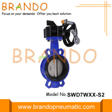 Signal Wheel Wafer Butterfly Valve With Proximity Switch