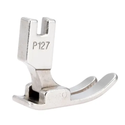 Industrial Lockstitch Sewing Machine Presser Foot: 1Pc Metal P127 for Thick Fabrics - Compatible with Juki, Brother, Yamato