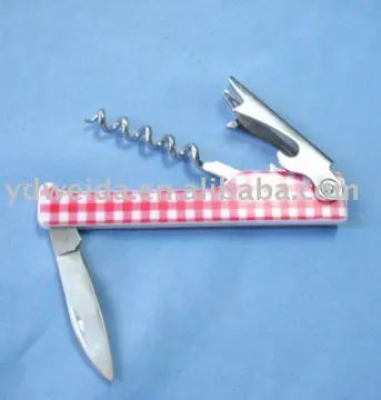 plastic handle pocket knife