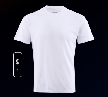 Men's Quick-Drying Summer Fitness T-Shirt with Moisture-Wicking and Antibacterial Technology