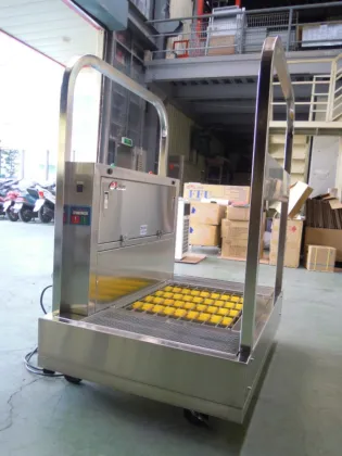 Clean shoe sole washing device