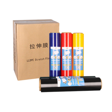 Color Coded Stretch Film for Pallet Management