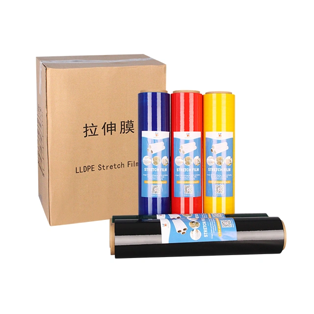 Color Packing Material LLDPE Pallet Box LLDPE Wrapping Plastic Stretch Film  Jumbo Roll - China Stretch Film, Stretch Wrap