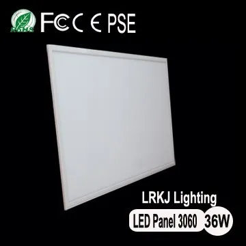 36w High brightness 1x2 led ceiling panel light, 300x600 led panel lamp