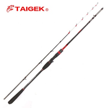 Taigek 1.66m -2m EGIイカ釣り用の照明チップカーボン釣り竿