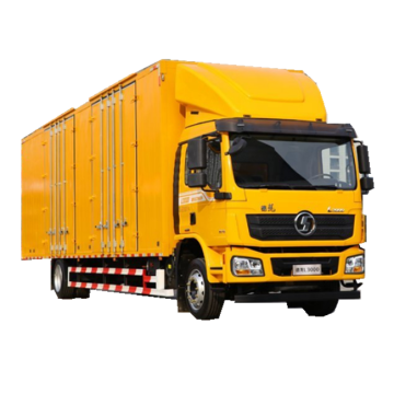 9 Ton Load Capacity  4*2 Shacman Cargo Truck/9.8M Van Lorry Truck For Sale