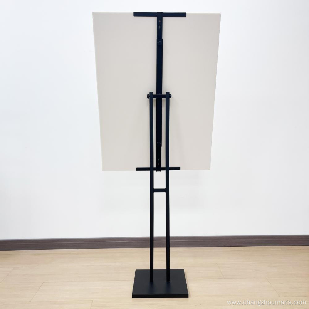 Double sided rotatable KT board poster display rack