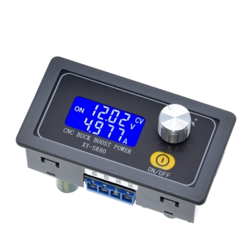 SK80 DC DC Buck Boost Converter CC CV 0.6-36V 5A Adjustable Lab Power Supply
