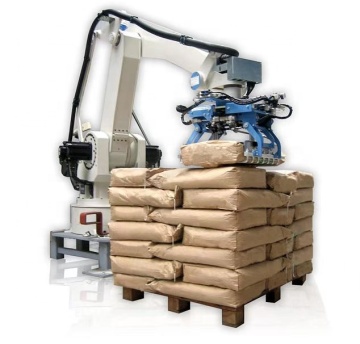 Automatic Concrete Mortar Robot Arm Palletizer for Cement Bags