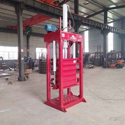 Textile Baler Machine 45kg Old Clothes Bales Press Factory