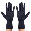 Résistance chimique Latex Gants de nitrile sans