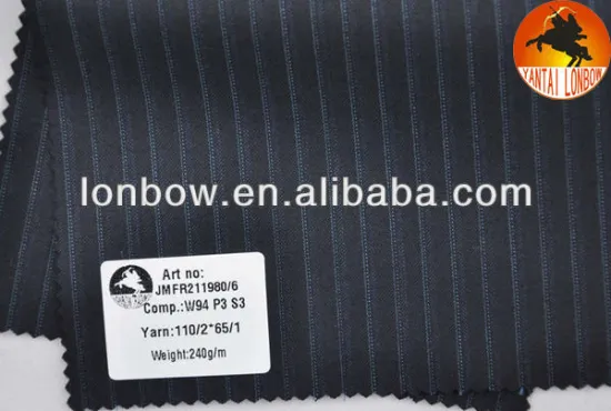 Super160's 100% wool fabric for men's suits and jackets