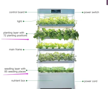 Commercial Smart deep water culture hydroponic intelligent