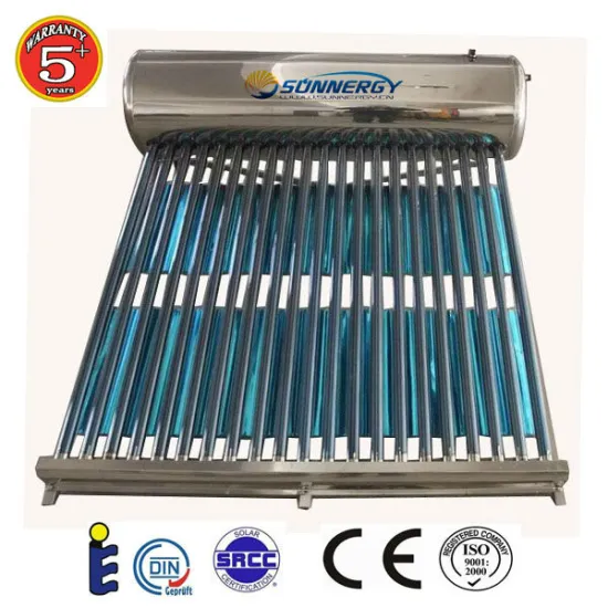 10-36tubes Portable Solar Water Heater Calentador solar de 8 tubos