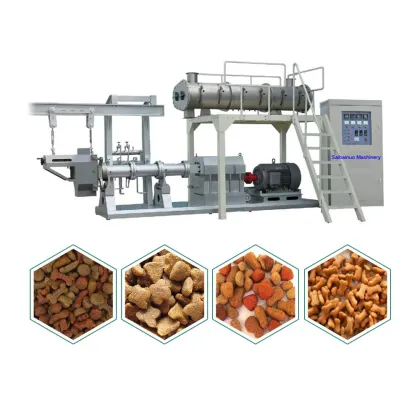 Twin Screw Extruder for Pet Food - Dog and Cat Food Making Machinery