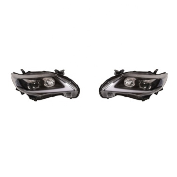 Maictop voorlamp voor de koplamp van 2012 Toyota Corolla gemodificeerde versie