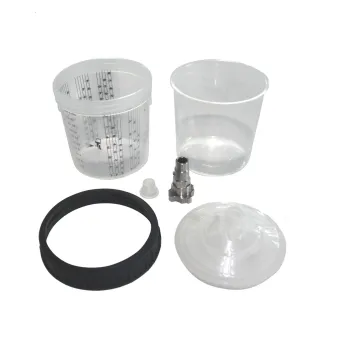 Disposable Paint Mixing Cup for New Design Spray Paint Preparation System