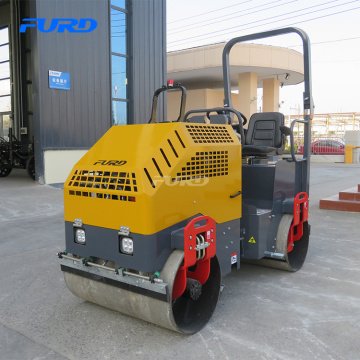 Double-drum Vibratory Road Roller With Two-wheel Drive And Simple Operation