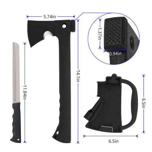 Outdoor Lightweight Camp Hatchet Hammer Combo Kit