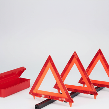 Mga Triangles ng Babala sa Emergency ng ABS Road