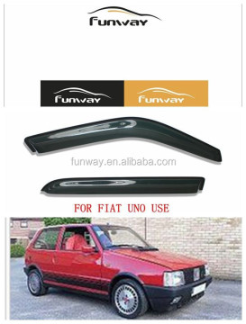 CAR DOOR VISOR HOOD DEFLECTOR FOR FIAT UNO