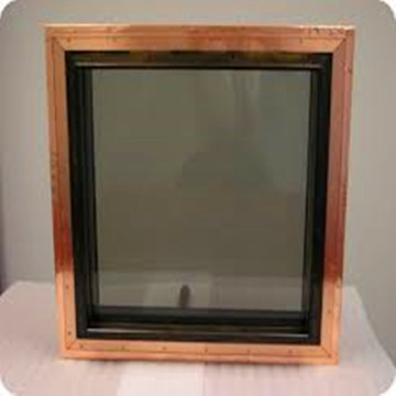 5mm Thickness Glass MRI Window with Wire Mesh for Shielding ROOM