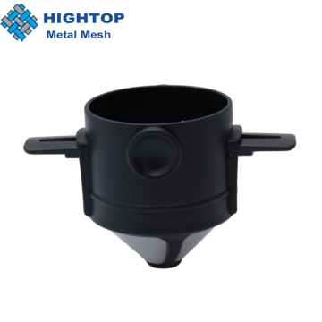 Stainless Steel Portable Foldable Coffee Filter: The Paperless Pour Over Coffee Dripper for Camping
