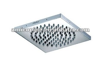 Amico Square Brass Bathroom Shower Head