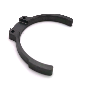 Black Oxide Hard Steel CNC Machined CT and BT Style ATC Retention Ring Clips