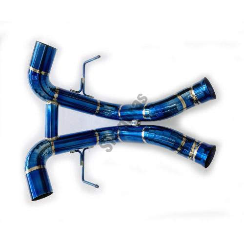 McLaren 540C 16-21 Titanium H-Pipe-Auspuff