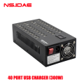 40 Port USB Charger Bluetooth Chargement