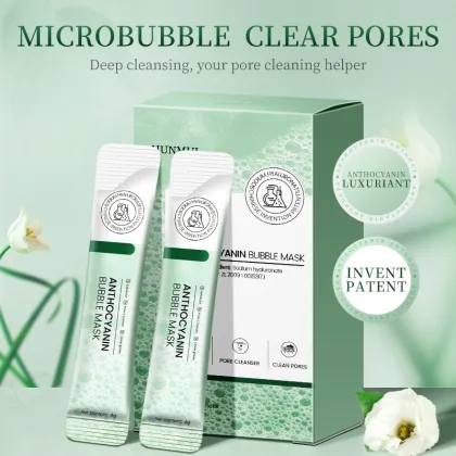 Dr. NL Anthocyanin Bubble Mask Deep Pore Cleansing & Exfoliating Facial Treatment
