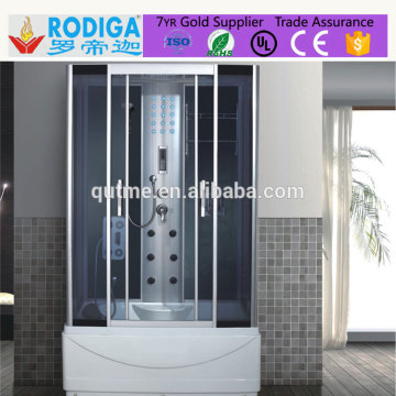 Autme whirlpool 6mm tempered glass steam massage shower room