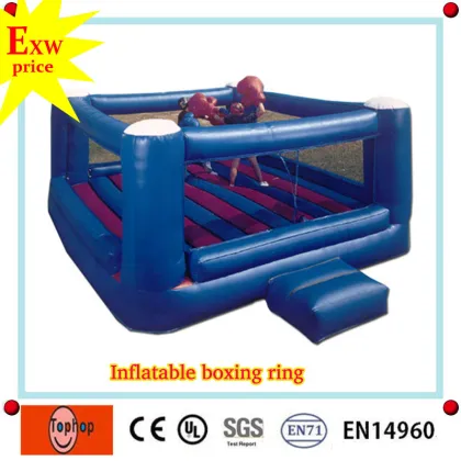 airflow inflatable indoor kids 2016 games boxing equipment training inflatable boxing ring equipment for sale