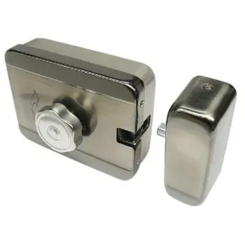 Electronic Door Rim Lock with Mute for Building Public Door