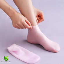 실리콘 기술이 적용된 보호 보습 발 커버