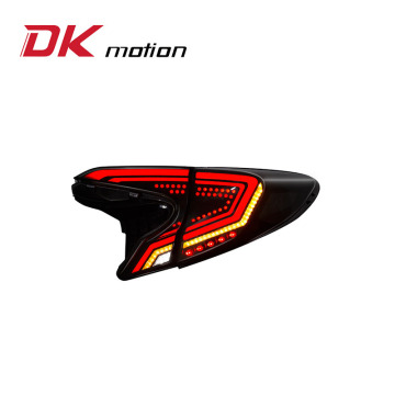 DK Motion Modified Car LED Tail Lights for Toyota CHR 2018-2020 Auto Parts