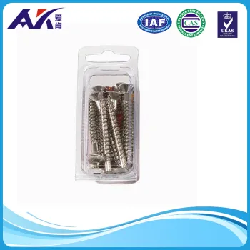 Nickle Plated Countersunk Square Socke Wood Screw Assortment