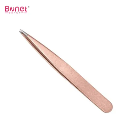 Pointed and Slanted and Stainless steel Tweezers