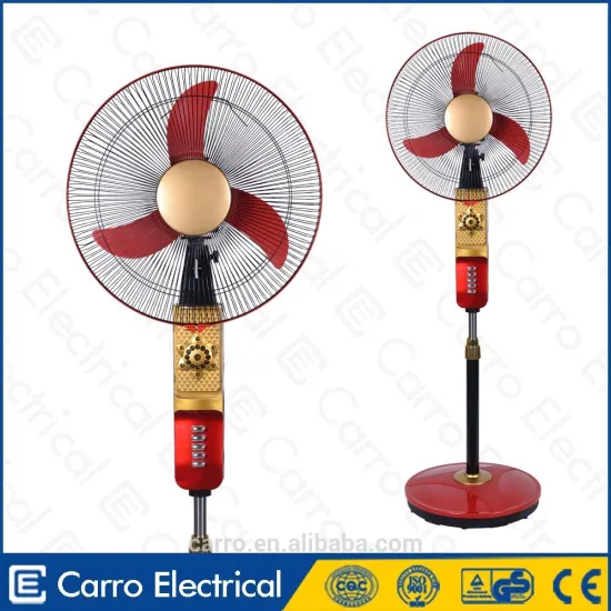 Carro Electrical 16inch 12v 35w battery 12v motor rechargeable fan