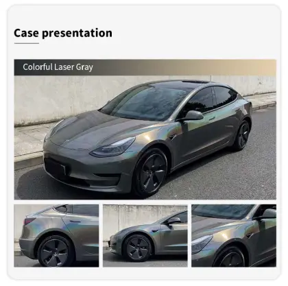 Air Bubble Free Scratch Resistant Color Change Film for Automotive Protection