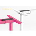 Height Adjustable Standing Desk with Wood Tabletop