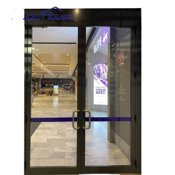 Commercial Aluminium Glass Storefront Door for New York NOA Standards