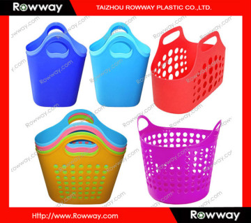 Laundry Basket, Plastic Shopping Basket