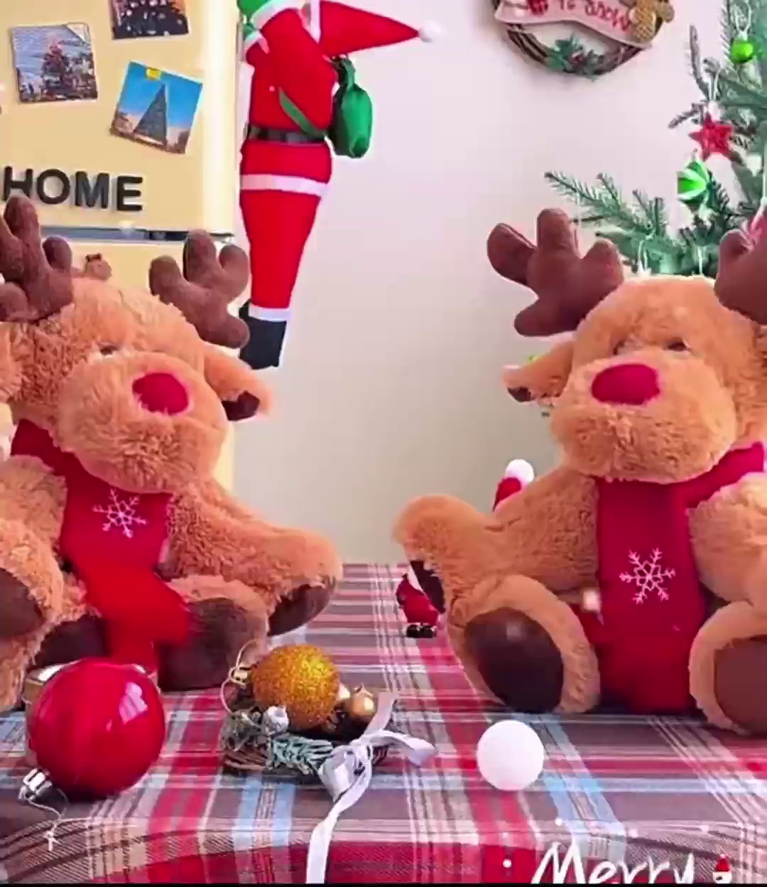 CSCC2025 New Furry Deer Baby Christmas Doll