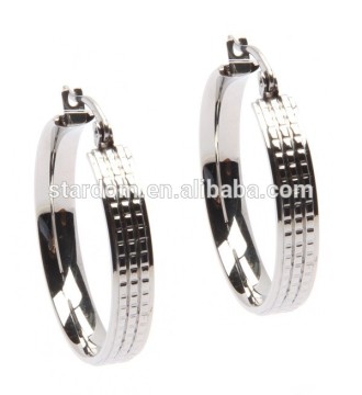 Plain stainless steel hot selling earring!